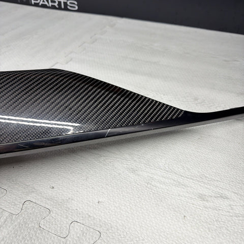 15-20 BMW F83 M4 Carbon Fiber Interior Dash Dashboard Trim Set OEM