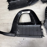 2004-2009 Honda S2000 Roll Bar Trim Part Black Front & Rear Right Left OEM