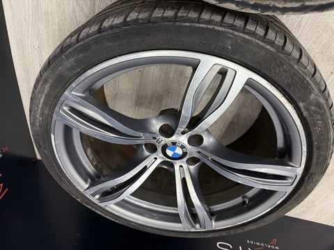 Factory OEM 12-19 BMW F06 F12 F13 M6 20" Wheels Rims Silver 343M