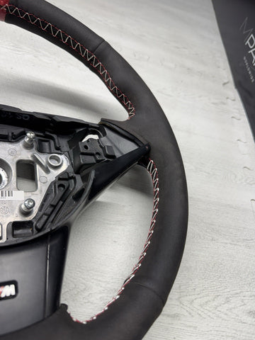 BMW E60 E63 E64 M5 M6 06-10 SMG Steering Wheel Rewrapped