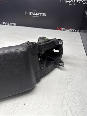 01-06 BMW E46 M3 Center Console Armrest Arm Rest Black Vinyl