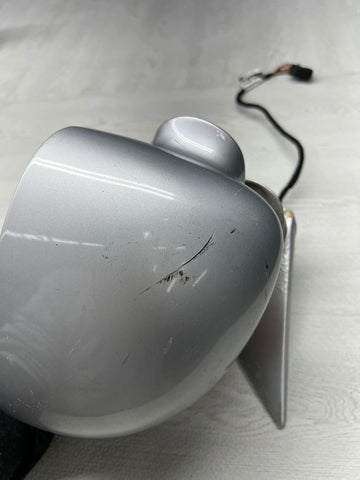 01-06 BMW E46 M3 Left Driver Side View Mirror Titanium Silver *Broken