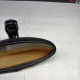 01-06 BMW E46 M3 Rearview Rear View Oval Mirror *Damage