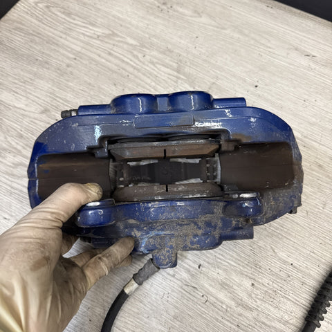 BMW 15-20 F87 M2 F30 F31 F80 F82 F83 M3 M4 Front Left Driver Brake Caliper Blue