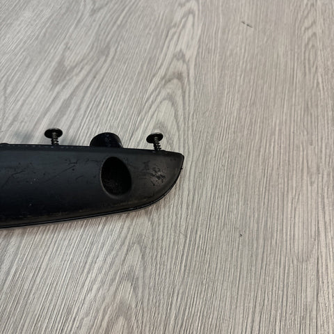 01-06 BMW OEM E46 M3 Titan Shadow Black Vert Trim Armrest + Pad Left Driver Rear