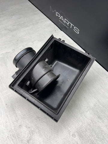 01-06 BMW E46 M3 S54 Air Filter Intake Suction Box Original Top Only + MAF