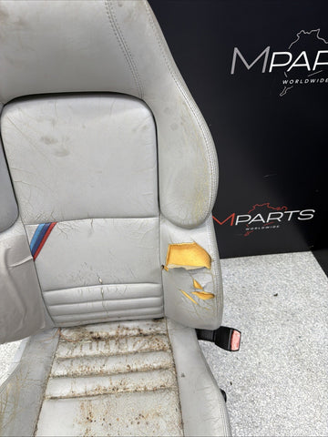 95-99 BWM E36 M3 Passenger Vader Sport Seat Frame Shell Backing OEM Gray