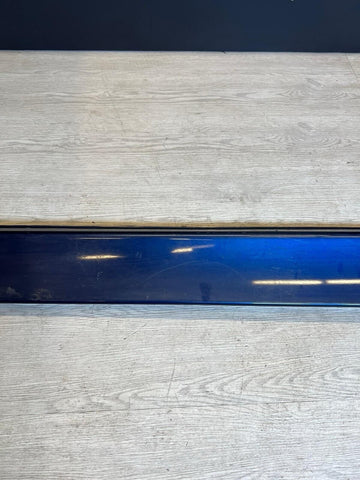 12-18 OEM BMW F30 328 320 340 Right Passenger Side Skirt Rocker Panel Blue