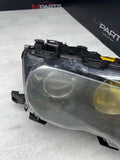 OEM BMW 02-06 E46 330 M3 Bixenon Headlight 1305621772 Yellow High Beam Housing