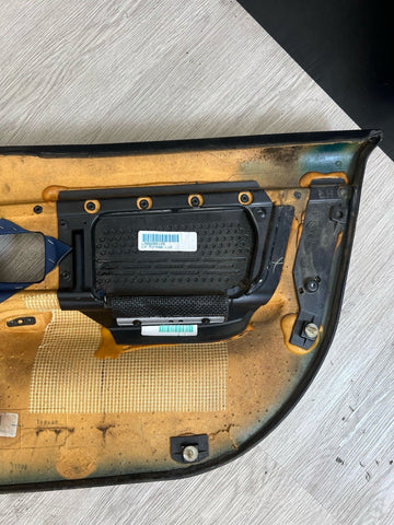 96-02 BMW Z3 M Z3M Front Left Driver Door Card Panel Cover Trim Estoril Blue