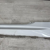 08-13 BMW E92 E93 M3 OEM Left Side Skirt Rocker Panel Alpine White