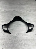 08-13 BMW E90 E92 E93 M3 Lower Steering Wheel Trim Cover Plate Black