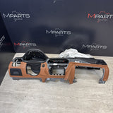 15-20 OEM BMW F80 F82 F83 M3 M4 Dashboard Dash Panel Leather HUD Amaro Brown