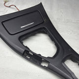 09-13 BMW E93 M3 MANUAL CIC LEATHER CENTER CONSOLE TRIM