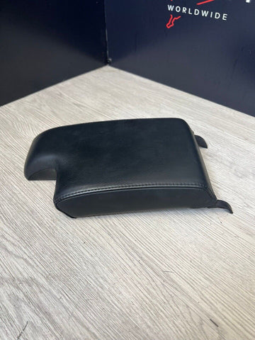 2001-2006 BMW E46 M3 Center Console Armrest Arm Rest Top Black Leather