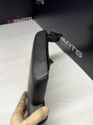 08-13 BMW E90 E92 E93 M3 Armrest Black Leather OEM *Fading*