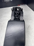 01-06 BMW E46 M3 Center Console Armrest Arm Rest Black Leather