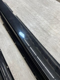 06-10 BMW E63 E64 M6 Side Skirts Rocker Panels Black Sapphire OEM