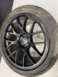 18” APEX EC-7 Rims Wheels Black 18x9.5 ET22 / 18x10.5 ET27 5x120 BMW E9X M3