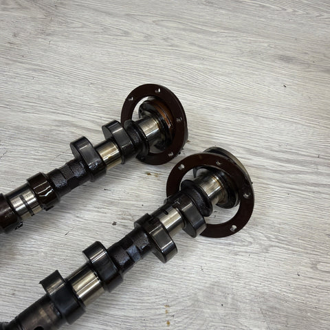 01-06 BMW E46 M3 S54 Motor Engine Cylinder Head Cams Camshafts Pair