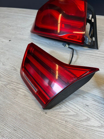 16-18 BMW F30 F80 M3 LCI Rear LED Tailights Tail Lights Set OEM