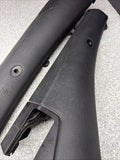 01-06 BMW E46 M3 Convertible Rear Top Lateral Trim Panel Pair Black OEM *notes*