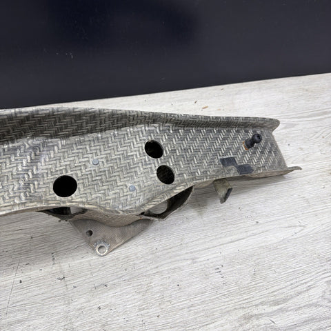 01-06 BMW E46 M3 Front Bumper Rebar Reinforcement Beam 51117893527 *Crack*