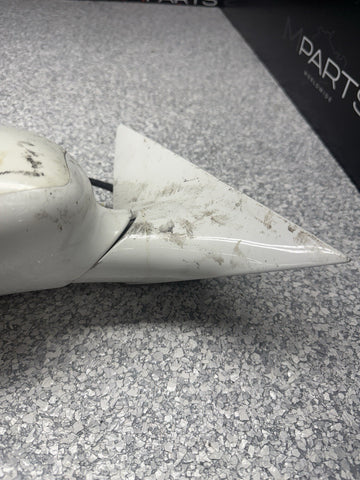 01-06 OEM BMW E46 M3 Right Passenger Side Door Mirror Alpine White *Notes*