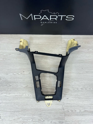 95-99 BMW E36 M3 Lower Dash Center Console Housing Panel Support Black