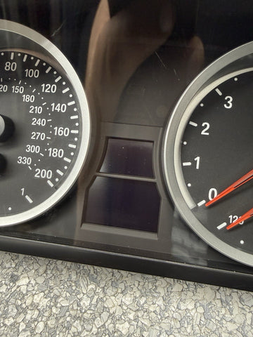 08-13 BMW E90 E92 E93 M3 Manual Cluster Odometer Gauge Speedometer
