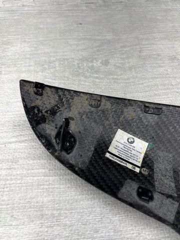 BMW 15-20 F80 F82 F83 M3 M4 Genuine OEM Carbon Fiber Left Driver Mirror Cover