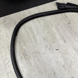 BMW E46 M3 01-06 Left Driver Side Door Weather Strip Seal Black OEM*Rip