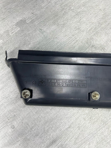 BMW E36 M3 95-99 Coupe Front Right Passenger Door Card Panel Dove Grey Insert