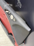 01-06 BMW E46 M3 FRONT LEFT DRIVER SIDE DOOR PANEL CARD IMOLA RED OEM