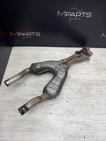 99-03 BMW E39 M5 S62 CENTER EXHAUST MUFFLER BOYSEN OEM