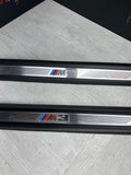 08-13 OEM E92 E93 BMW M3 Left Right Pair Door Sills Panels Scuff Plates