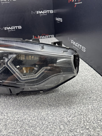 OEM 15-20 BMW M4 M3 F82 F80 RIGHT PASSENGER SIDE LED HEADLIGHT CUSTOM / BROKEN