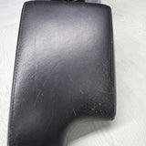 01-06 BMW E46 M3 Center Console Armrest Arm Rest Black Leather *Notes*