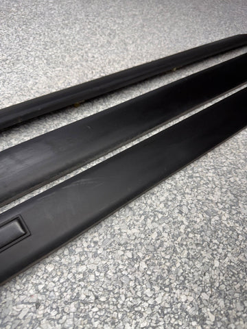 1992-1998 BMW E36 M3 Sedan Black Door Mouldings Trims OEM
