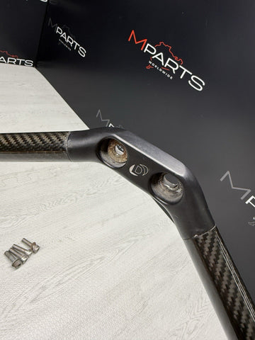 DINAN 06-10 BMW E63 E64 M6 Shock Tower Strut Brace Beam Bar Carbon Fiber