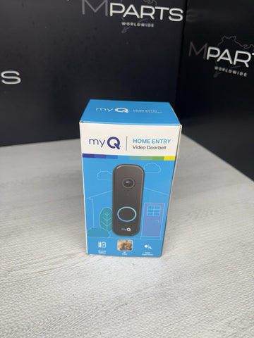 My Q Home Entry Video Doorbell MYQ-D49TXXB. SEALED FREE SHIPPING