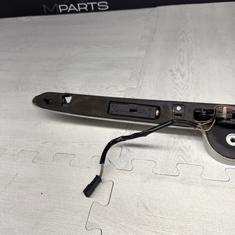 01-06 BMW E46 M3 Convertible Trunk Lid Grip Key Deck Handle Titan Silver
