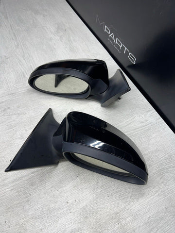 07-10 BMW E92 328 335 Coupe Side Mirrors Pair Sapphire Black OEM 7.119.212