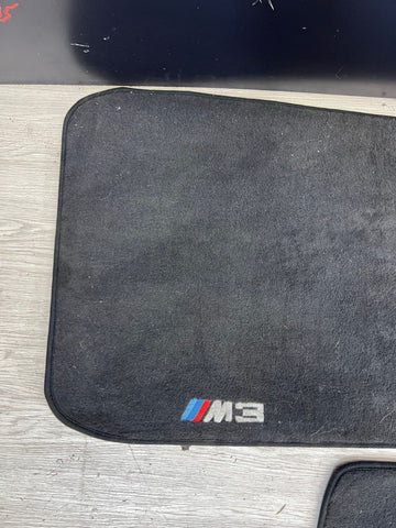 Used Genuine 2008-2013 BMW E93 M3 Carpets Floor Mats Black Front & Rear