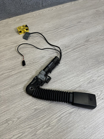 01-06 BMW E46 3-Series M3 Right Passenger Lower SeatBelt Buckle Tensioner