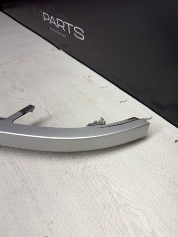 00-05 BMW E46 325 330 M3 Right Passenger Lower Headlight Trim OEM 8208678 Silver