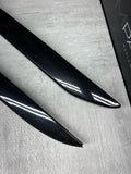 20-25 BMW G06 F96 X6M REAR LIFT GATE PANEL TRIMS MOLDINGS OEM GLOSS BLACK