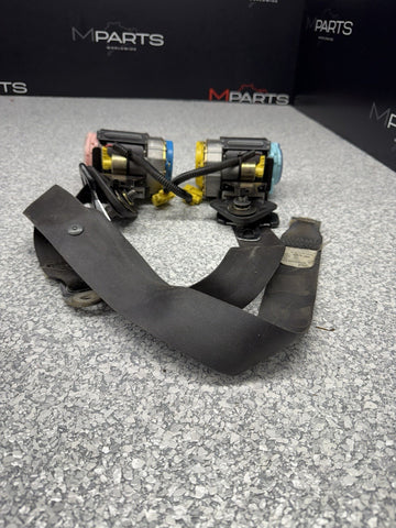 Honda S2000 Front Right & Left Side Seat Belt Retractor Black OEM 2000 - 2005