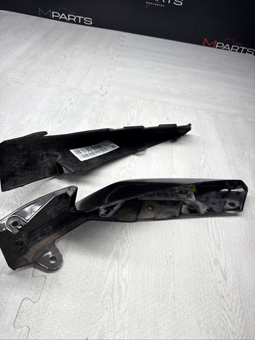 OEM BMW 21-26 G80 G82 G83 M3 M4 Front Bumper Splitters Gloss Black *Rock Chips