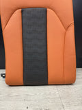 21-26 BMW G80 M3 Sedan Rear Seat Right Backrest Kyalami Orange Leather OEM